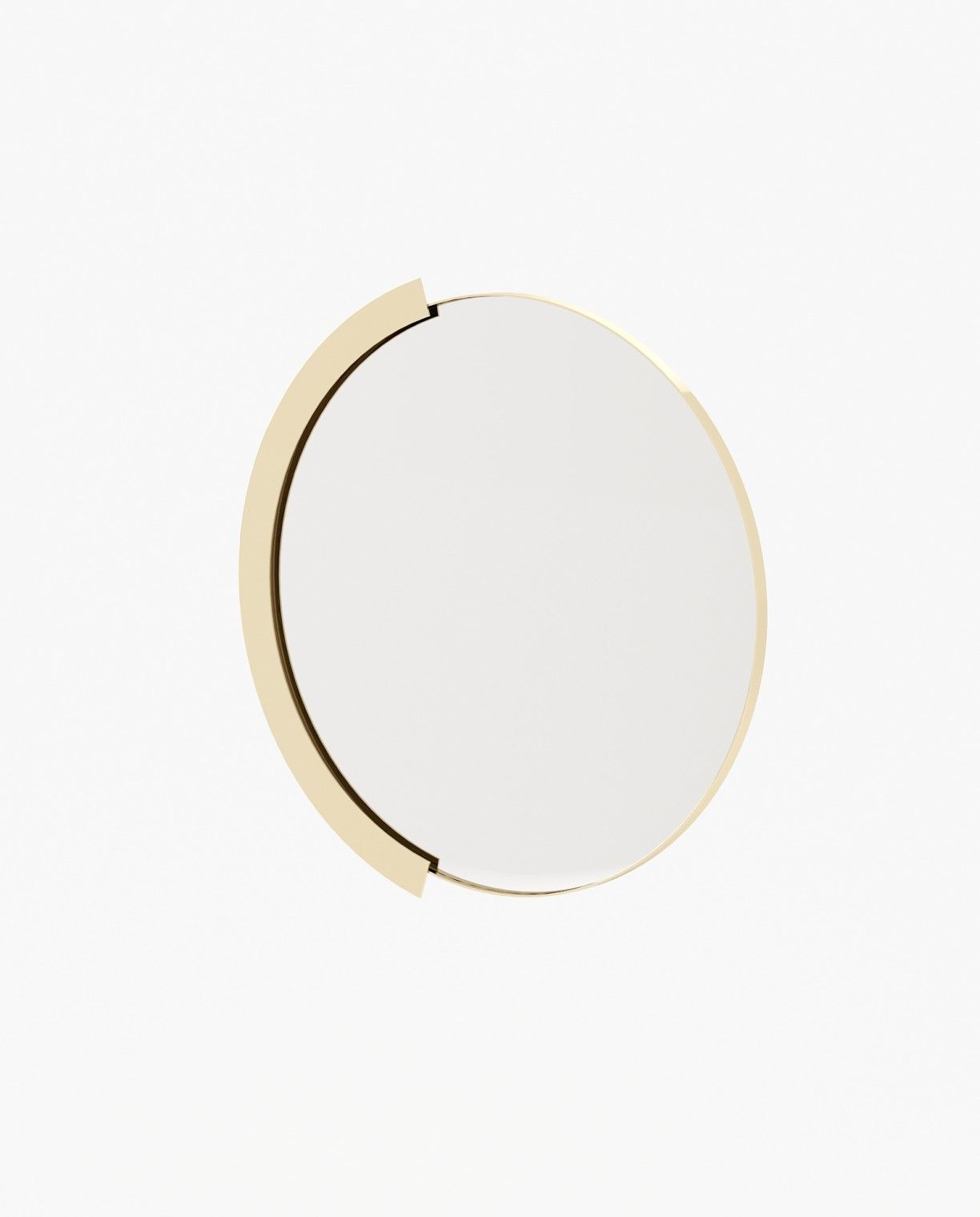 Laskasas PHILL Mirror Gilded Polished Stainless Steel - Araco Interiors