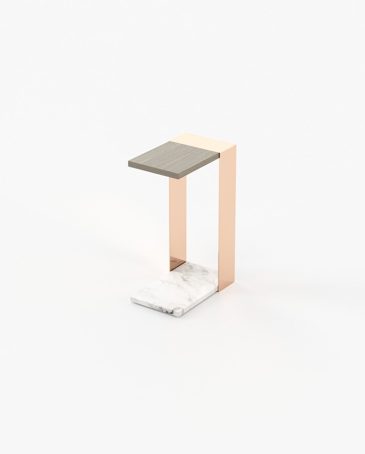 Laskasas POPPI Nest & Side Table Aged Oak Veneer Matte - Araco Interiors