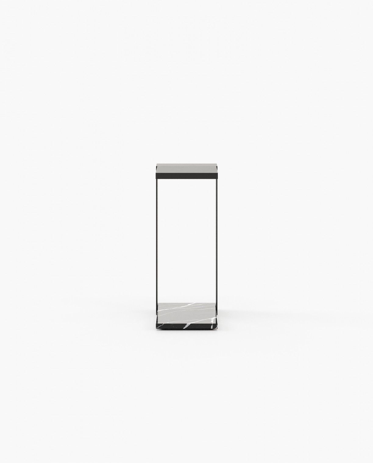 Laskasas POPPI Nest & Side Table Black Lacquer Matte - Araco Interiors