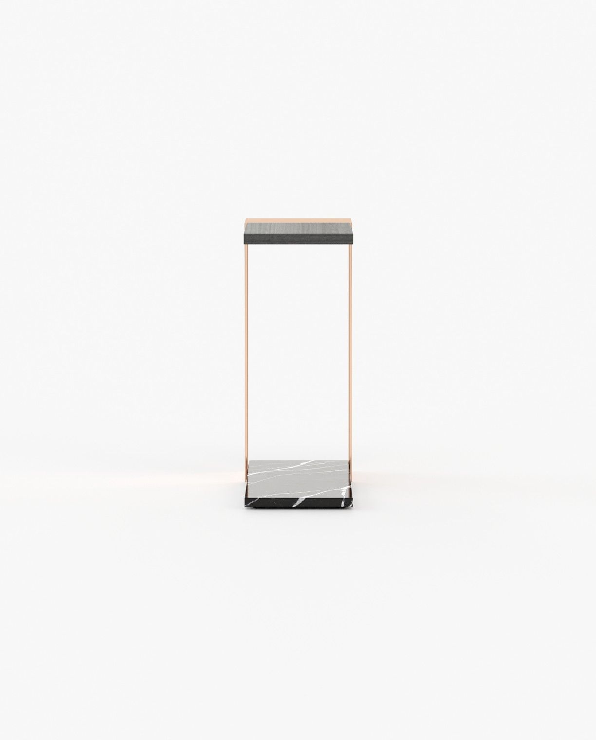 Laskasas POPPI Nest & Side Table Grey Eucalyptus Veneer Matte - Araco Interiors