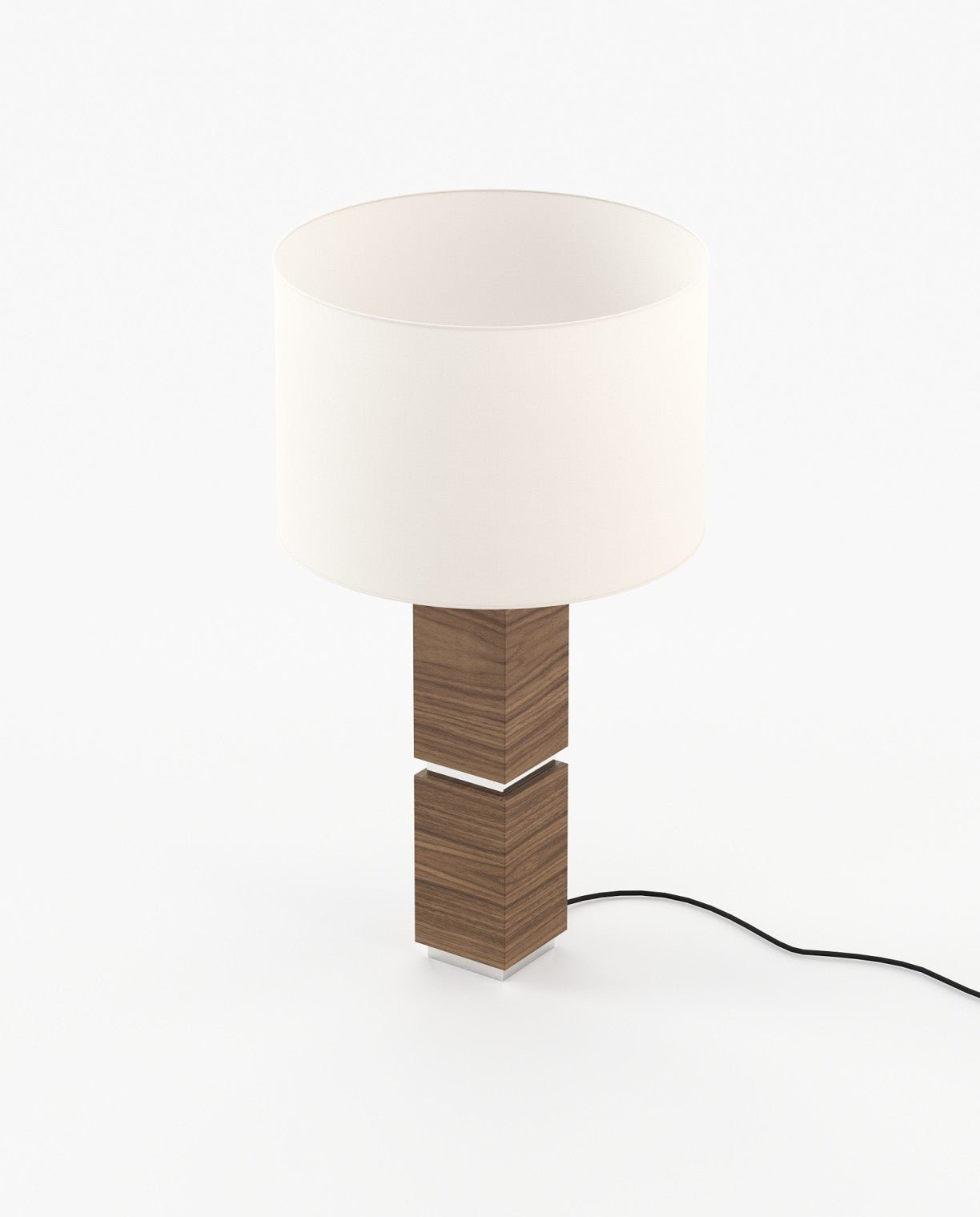 Laskasas QUENTIN Table & Desk Lamp Walnut Veneer Matte - Araco Interiors