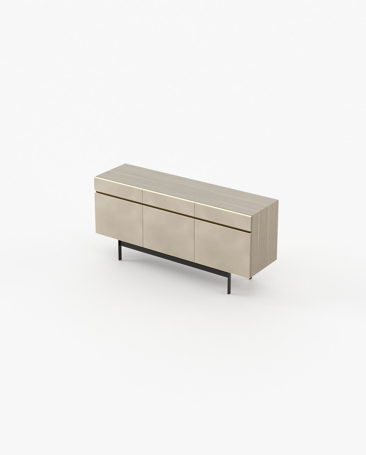 Laskasas RALPH Sideboard Aged Oak Veneer Matte - Araco Interiors