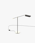 Laskasas RANDOLPH Floor Lamp Gilded Polished Stainless Steel - Araco Interiors