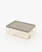 Laskasas RAW Coffee Table Aged Oak Veneer Matte - Araco Interiors