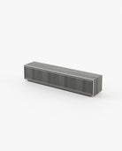 Laskasas RICK Media Unit Grey Eucalyptus Veneer Matte - Araco Interiors