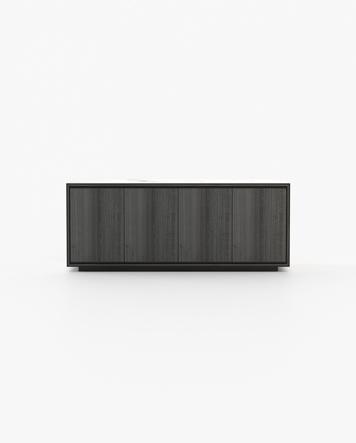 Laskasas RICK Sideboard Grey Eucalyptus Veneer Matte - Araco Interiors