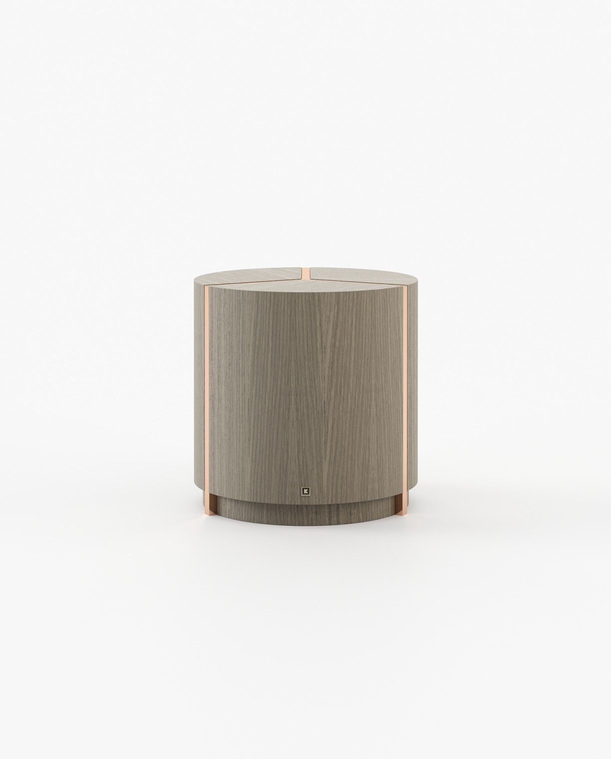 Laskasas RIGA Nest & Side Table Aged Oak Veneer Matte - Araco Interiors