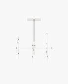 Laskasas ROBERT Ceiling Light Polished Stainless Steel - Araco Interiors