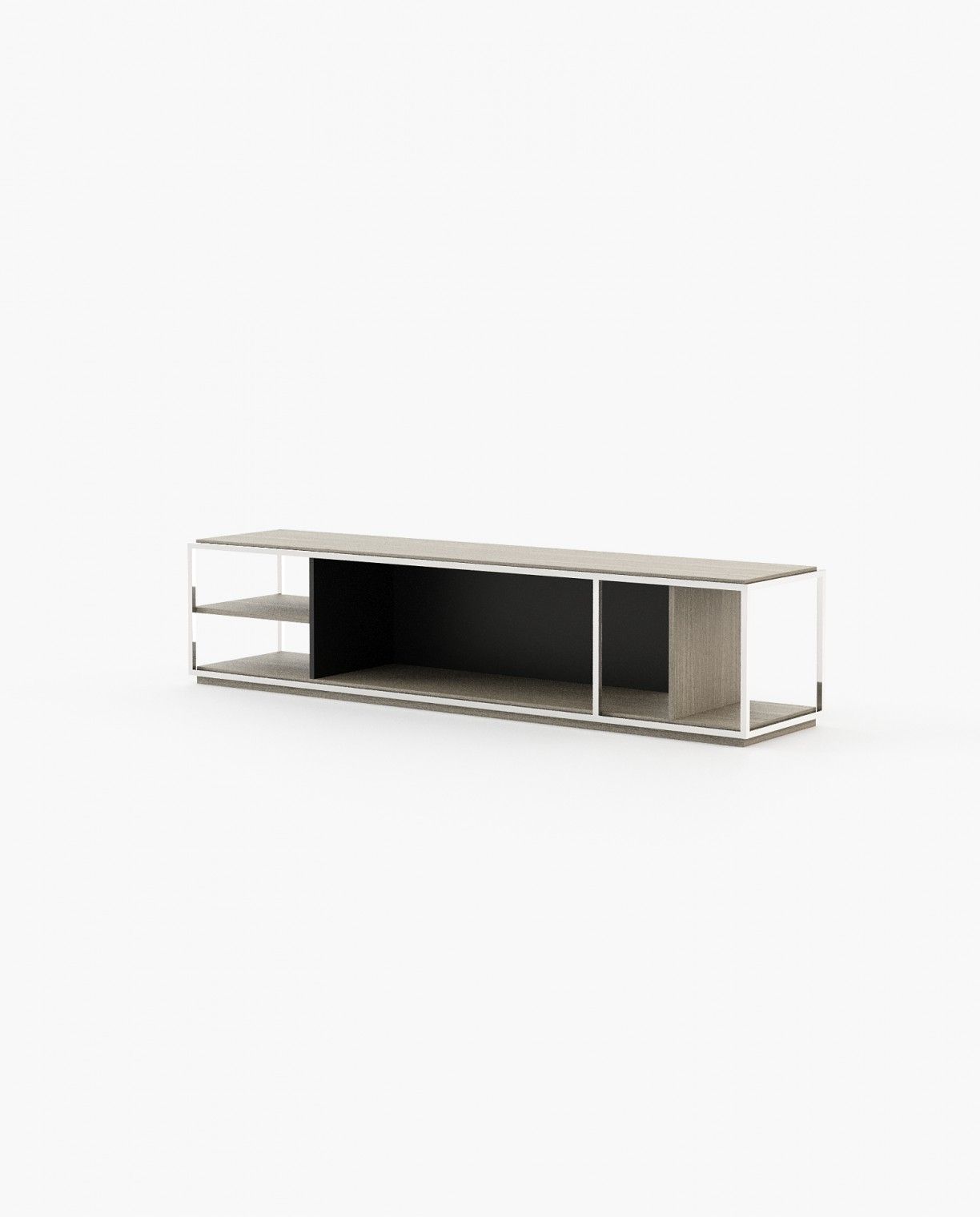 Laskasas RODNEY Bookcase & Shelving Aged Oak Veneer Matte - Araco Interiors