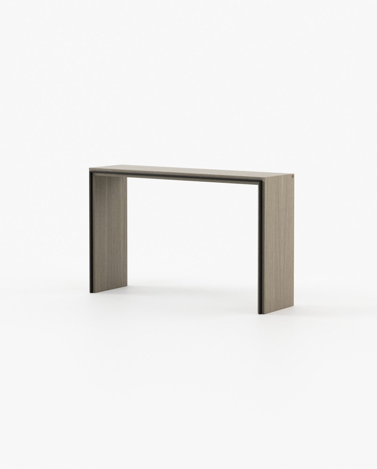 Laskasas RORY Console Table Aged Oak Veneer Matte - Araco Interiors
