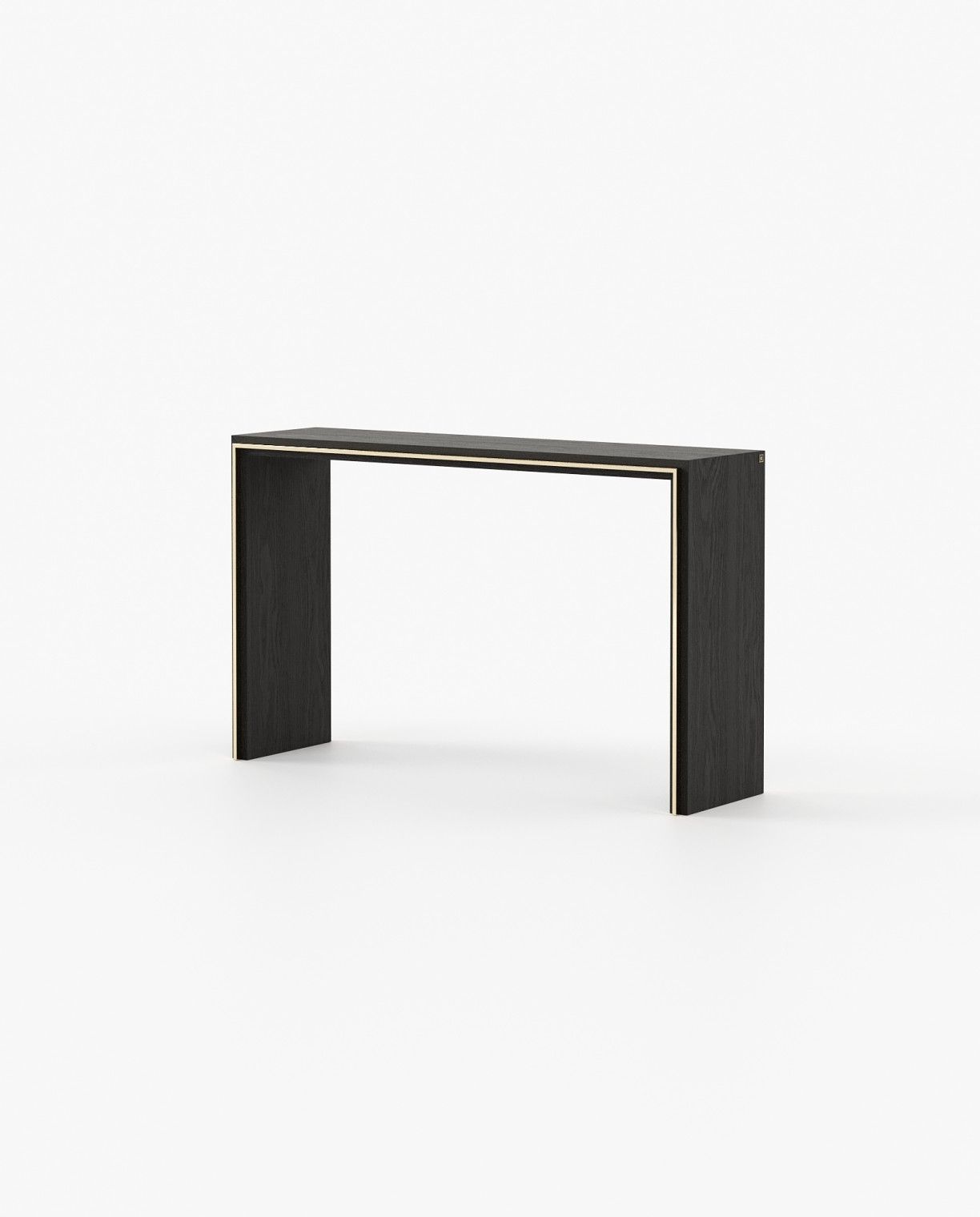 Laskasas RORY Console Table Black Ash Veneer Matte - Araco Interiors