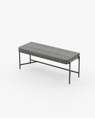 Laskasas ROSIE Desk Grey Eucalyptus Veneer Matte - Araco Interiors