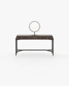 Laskasas ROSIE Dressing Table Smoked Eucalyptus Veneer Matte - Araco Interiors