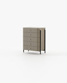 Laskasas ROSIE Tallboy Chest of Drawers Aged Oak Veneer Matte - Araco Interiors