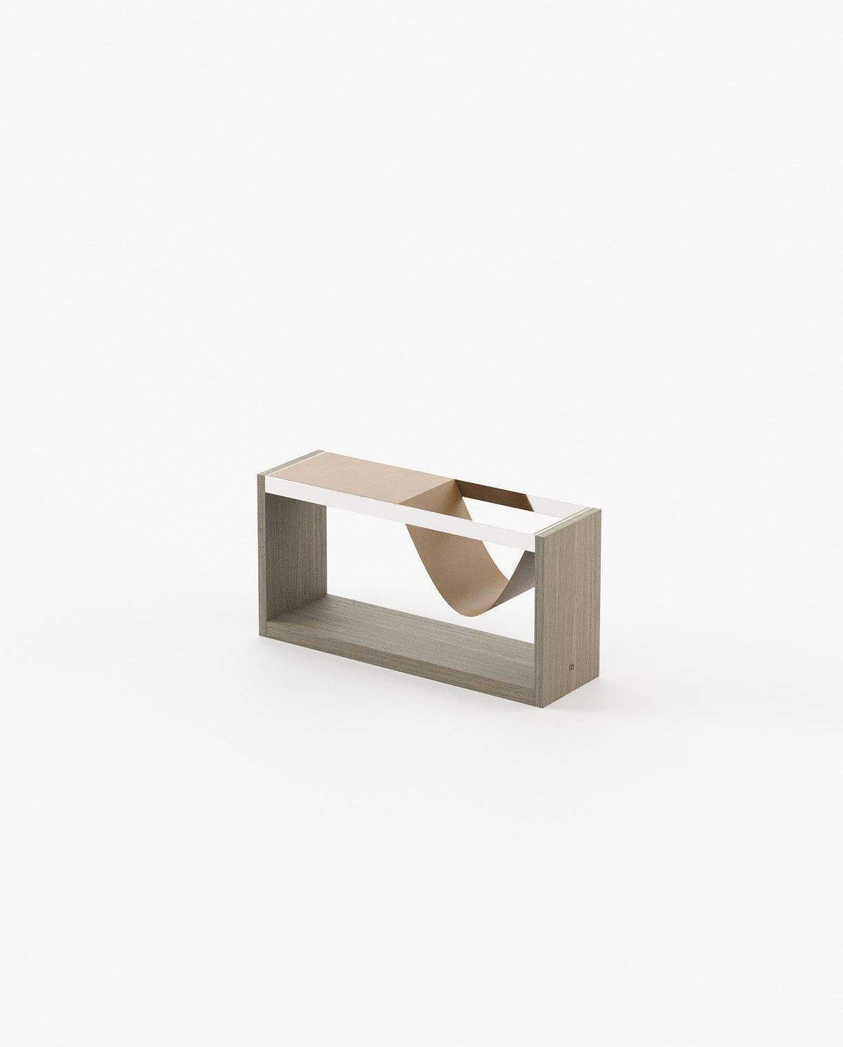 Laskasas RYAN Storage Unit Aged Oak Veneer Matte - Araco Interiors