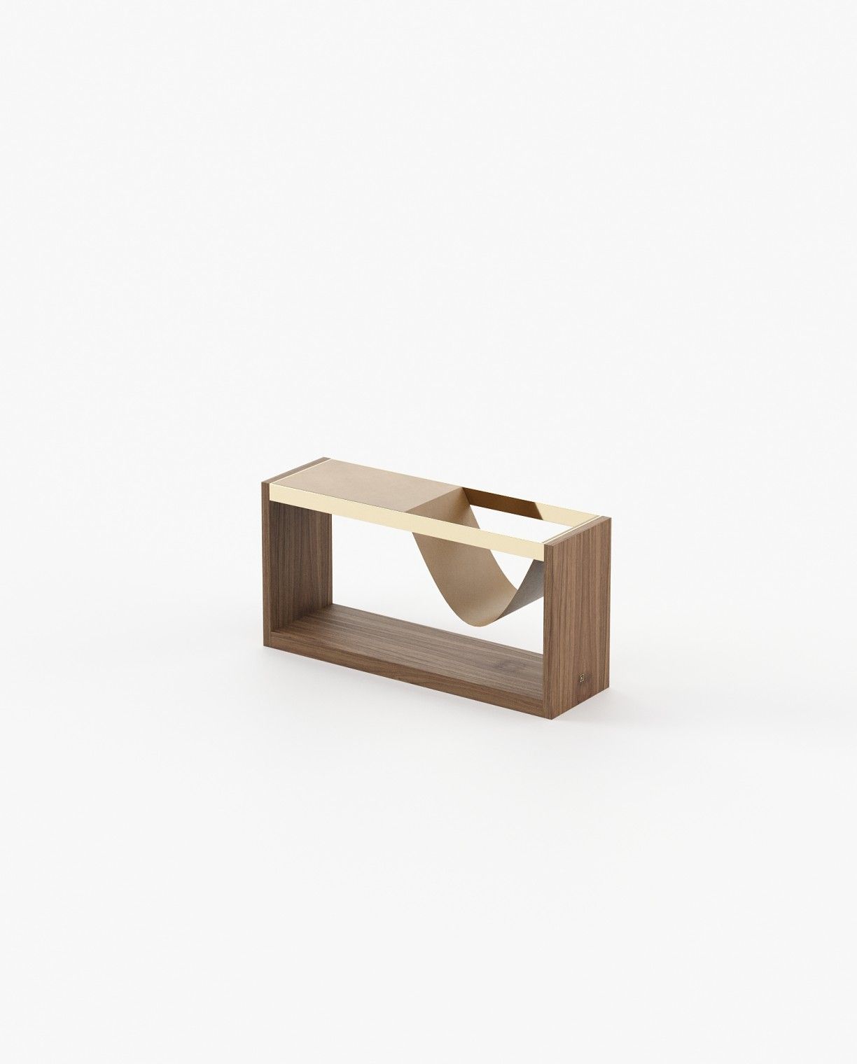 Laskasas RYAN Storage Unit Walnut Veneer Matte - Araco Interiors