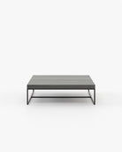 Laskasas S. PAULO Coffee Table Grey Eucalyptus Veneer Matte - Araco Interiors