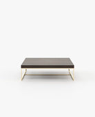 Laskasas S. PAULO Coffee Table Smoked Eucalyptus Veneer Matte - Araco Interiors