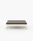 Laskasas S. PAULO Coffee Table Smoked Oak Veneer Matte - Araco Interiors