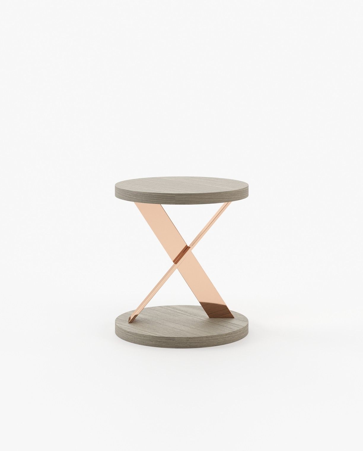 Laskasas SALLY Nest & Side Table Aged Oak Veneer Matte - Araco Interiors
