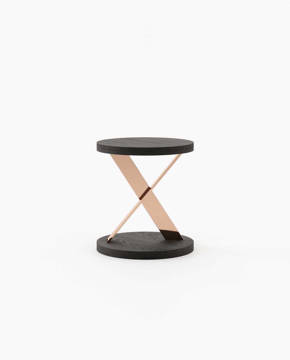 Laskasas SALLY Nest & Side Table Grey Eucalyptus Veneer Matte - Araco Interiors