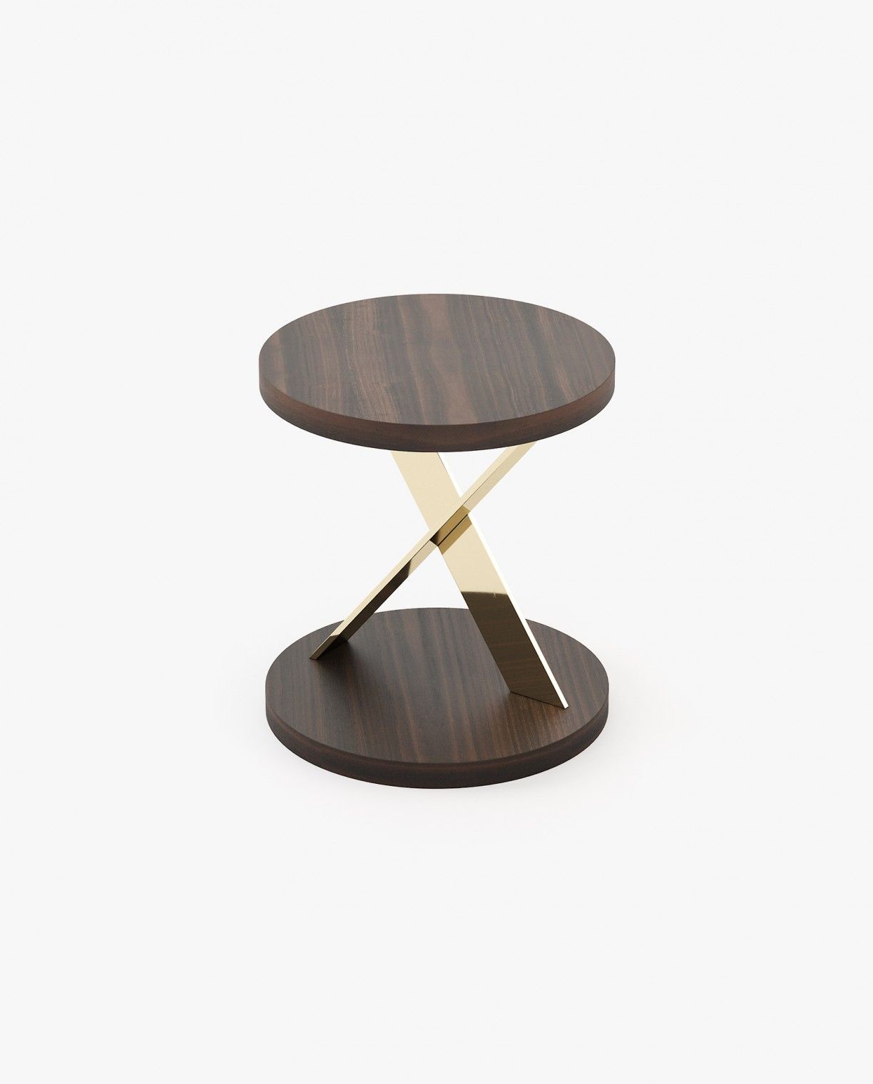 Laskasas SALLY Nest & Side Table Smoked Eucalyptus Veneer Matte - Araco Interiors