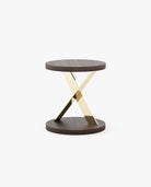 Laskasas SALLY Nest & Side Table Smoked Eucalyptus Veneer Matte - Araco Interiors