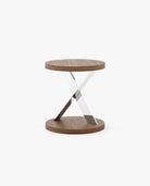 Laskasas SALLY Nest & Side Table Walnut Veneer Matte - Araco Interiors