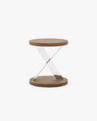 Laskasas SALLY Nest & Side Table Walnut Veneer Matte - Araco Interiors