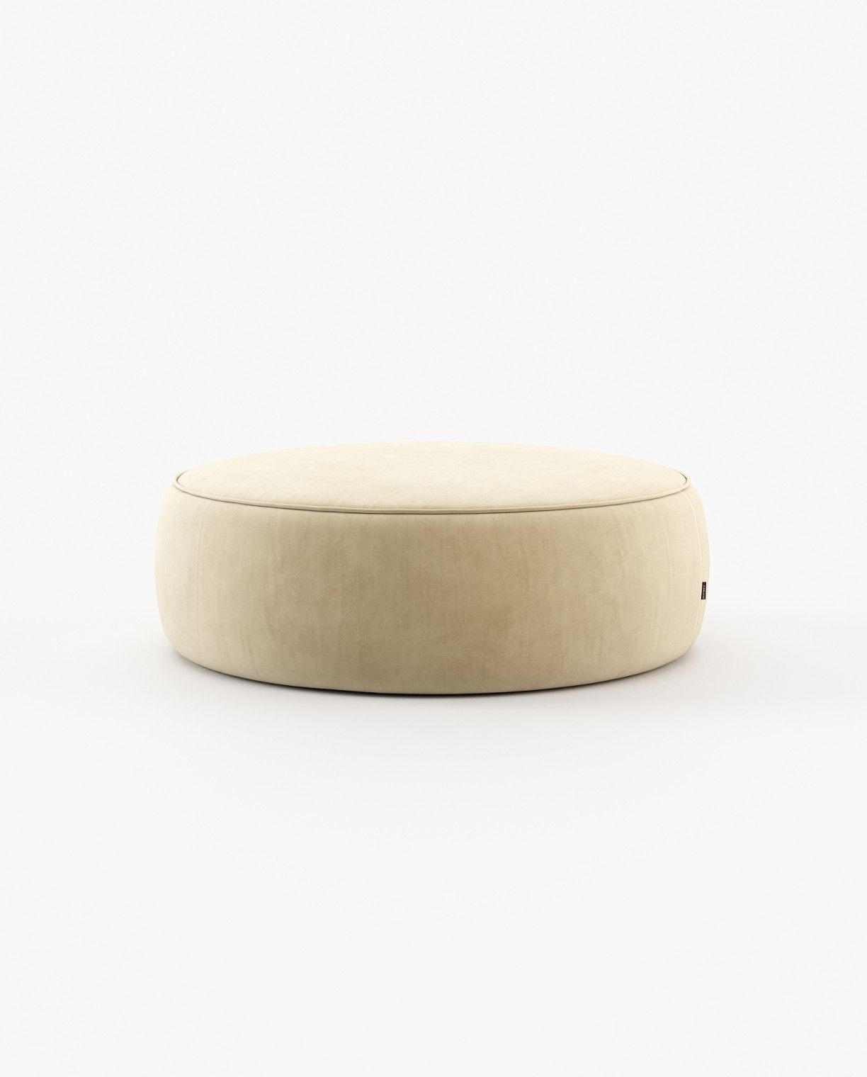 Laskasas SEBASTIAN Footstool & Pouf Vienna Beige - Araco Interiors