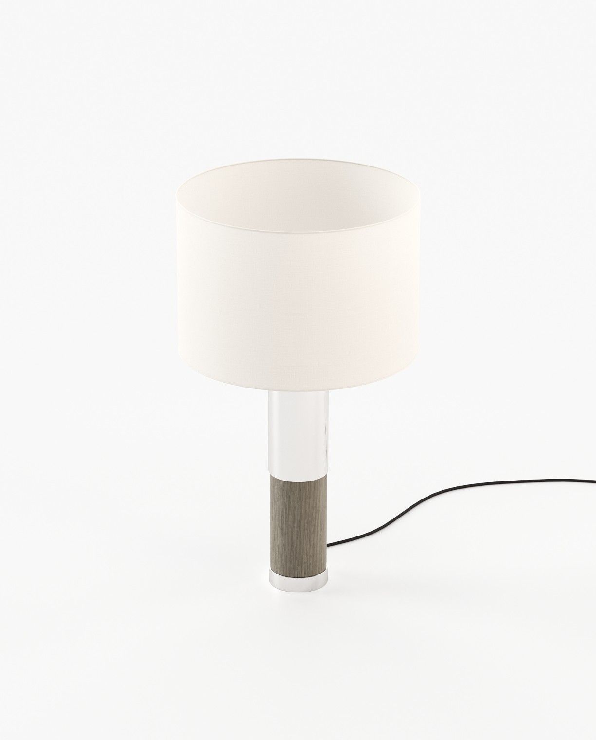 Laskasas SHARON Table & Desk Lamp Aged Oak Veneer Matte - Araco Interiors