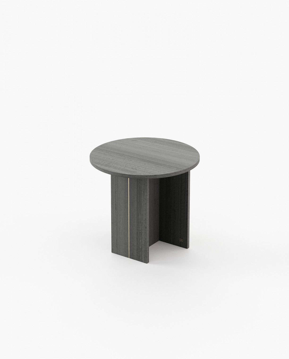 Laskasas SIMI Nest & Side Table Grey Eucalyptus Veneer Matte - Araco Interiors
