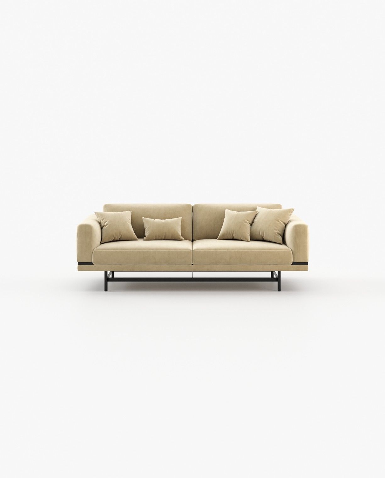 Laskasas STEWART 3 seater Sofa Vienna Beige - Araco Interiors