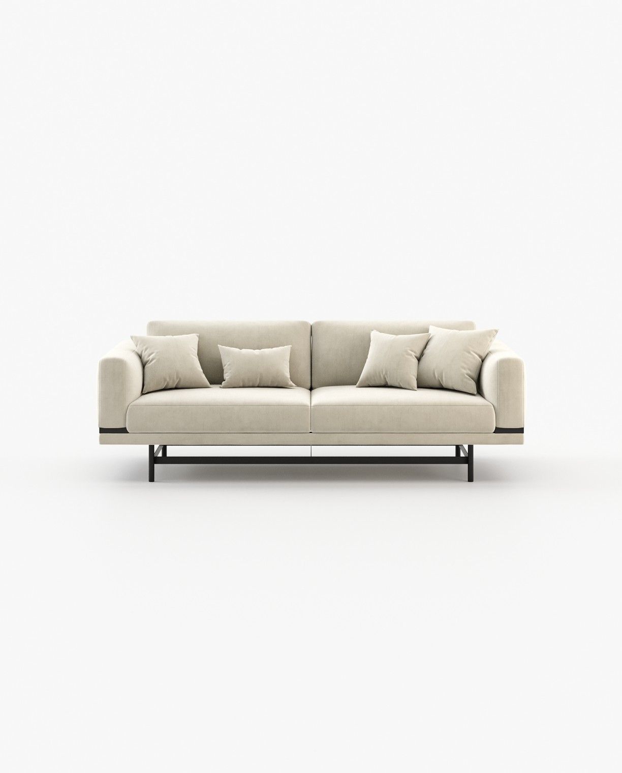 Laskasas STEWART 3 seater Sofa Vienna Cream - Araco Interiors