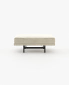 Laskasas STEWART Footstool & Pouf Vienna Cream - Araco Interiors