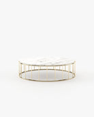 Laskasas STILL Coffee Table Carrara Marble - Araco Interiors