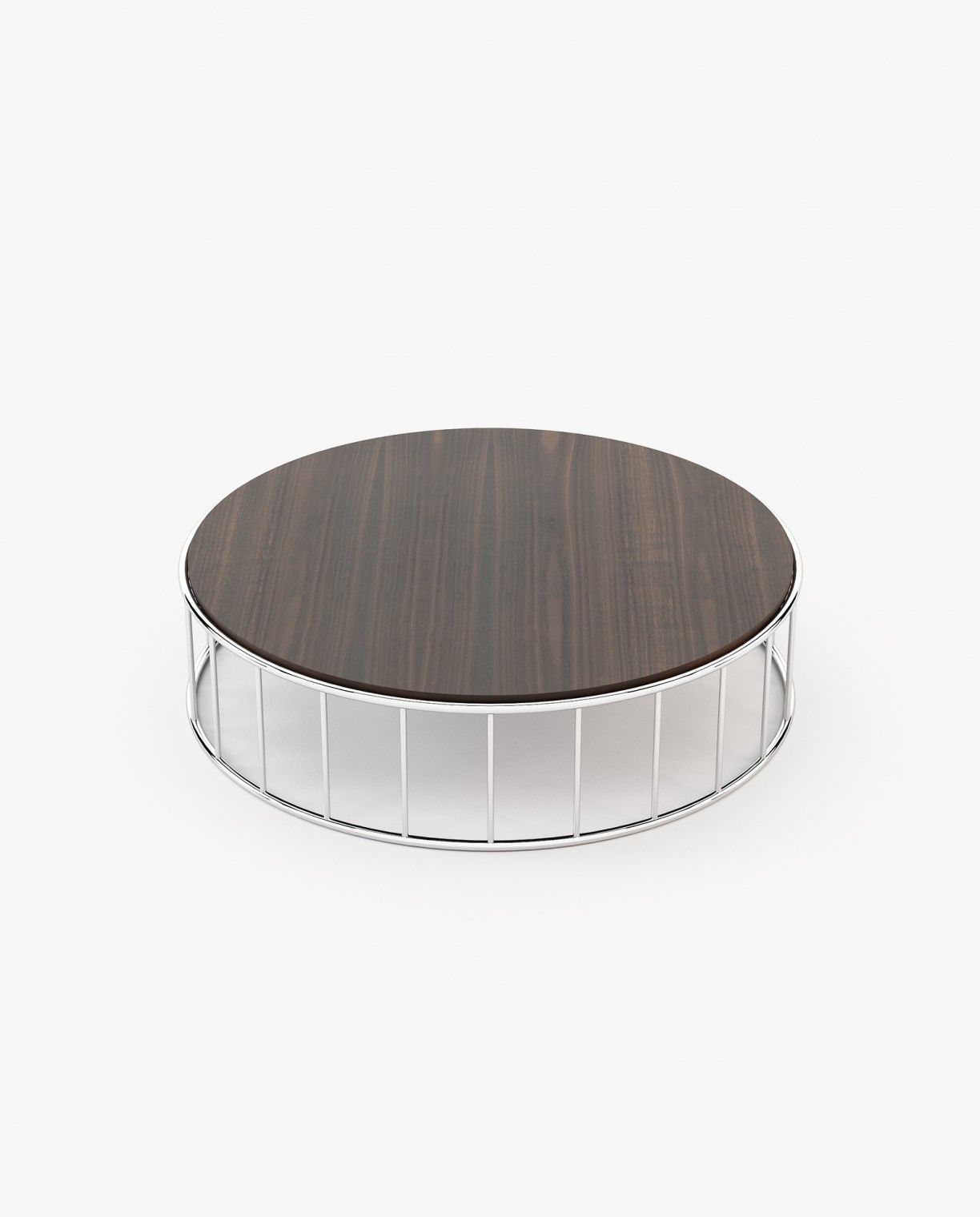 Laskasas STILL Coffee Table Smoked Eucalyptus Veneer Matte - Araco Interiors