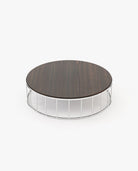 Laskasas STILL Coffee Table Smoked Eucalyptus Veneer Matte - Araco Interiors