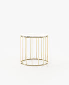Laskasas STILL Nest & Side Table Carrara Marble - Araco Interiors