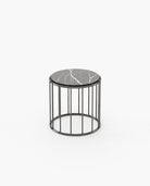 Laskasas STILL Nest & Side Table Nero Marquina Polished Marble - Araco Interiors