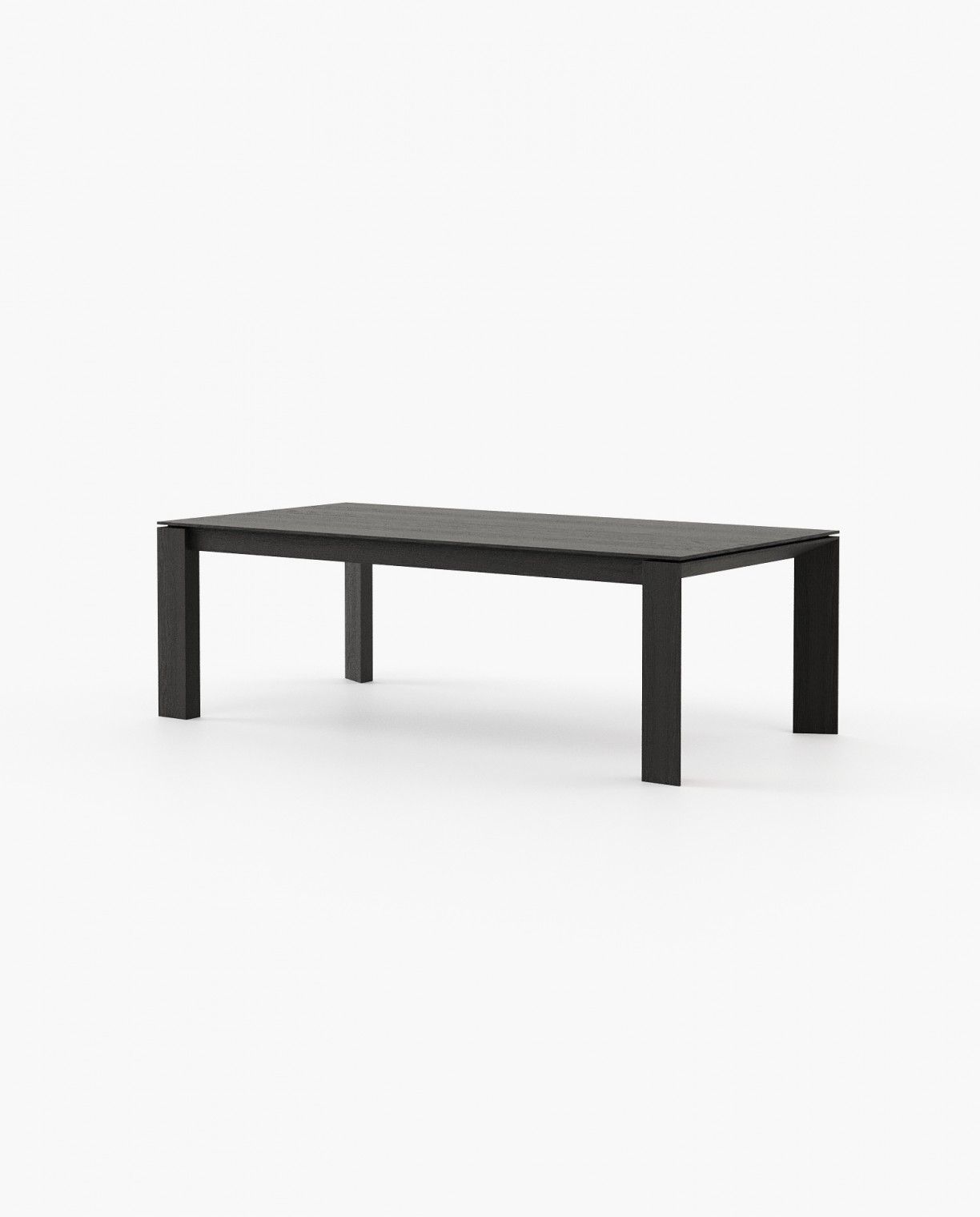 Laskasas SUSAN Dining & Bar Table Black Ash Veneer Matte - Araco Interiors