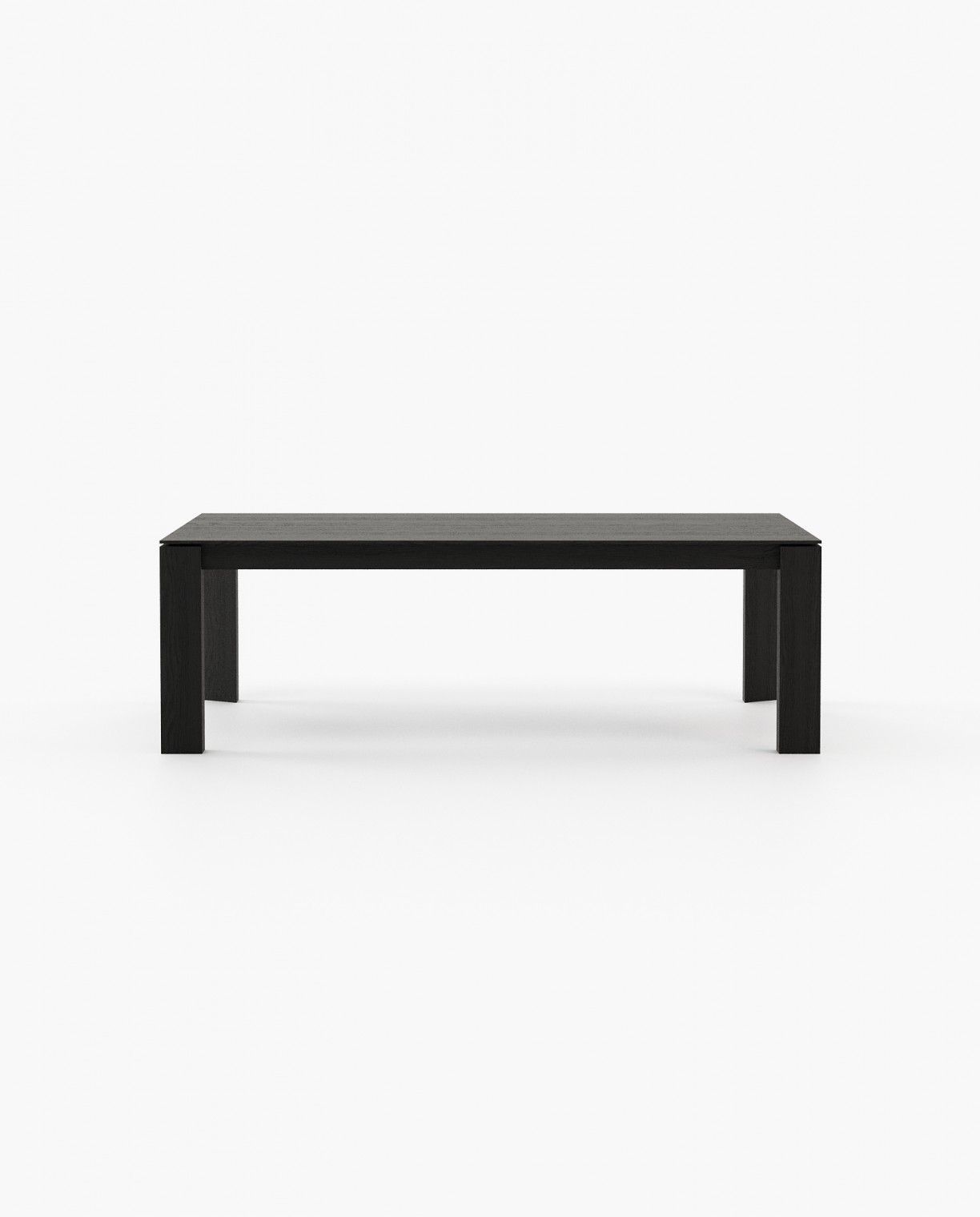 Laskasas SUSAN Dining & Bar Table Black Ash Veneer Matte - Araco Interiors