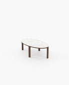Laskasas TASOS Coffee Table Walnut Veneer Matte - Araco Interiors