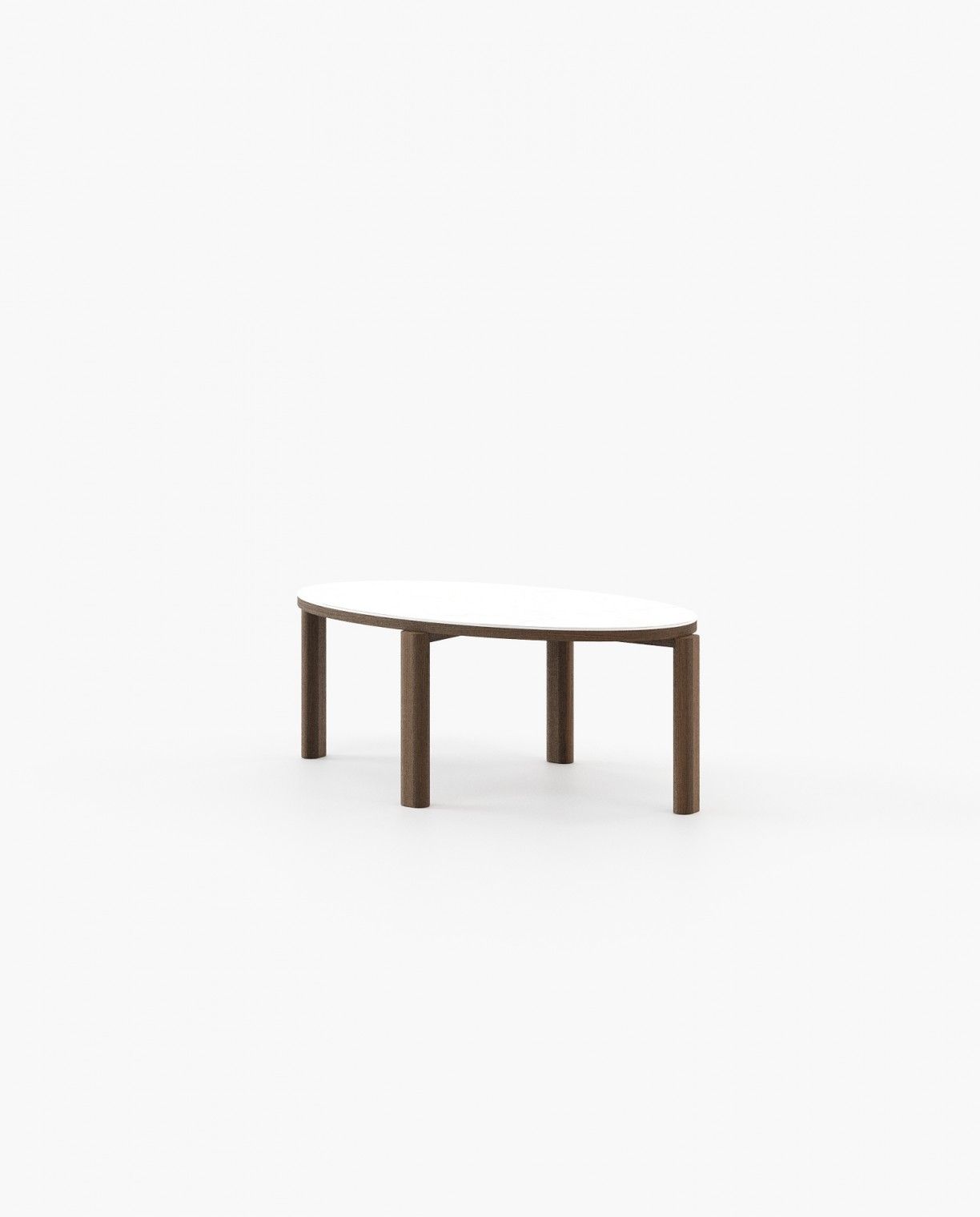 Laskasas TASOS Coffee Table Walnut Veneer Matte - Araco Interiors