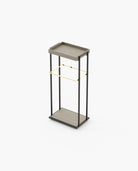 Laskasas TED Coat & Umbrella Stand Aged Oak Veneer Matte - Araco Interiors