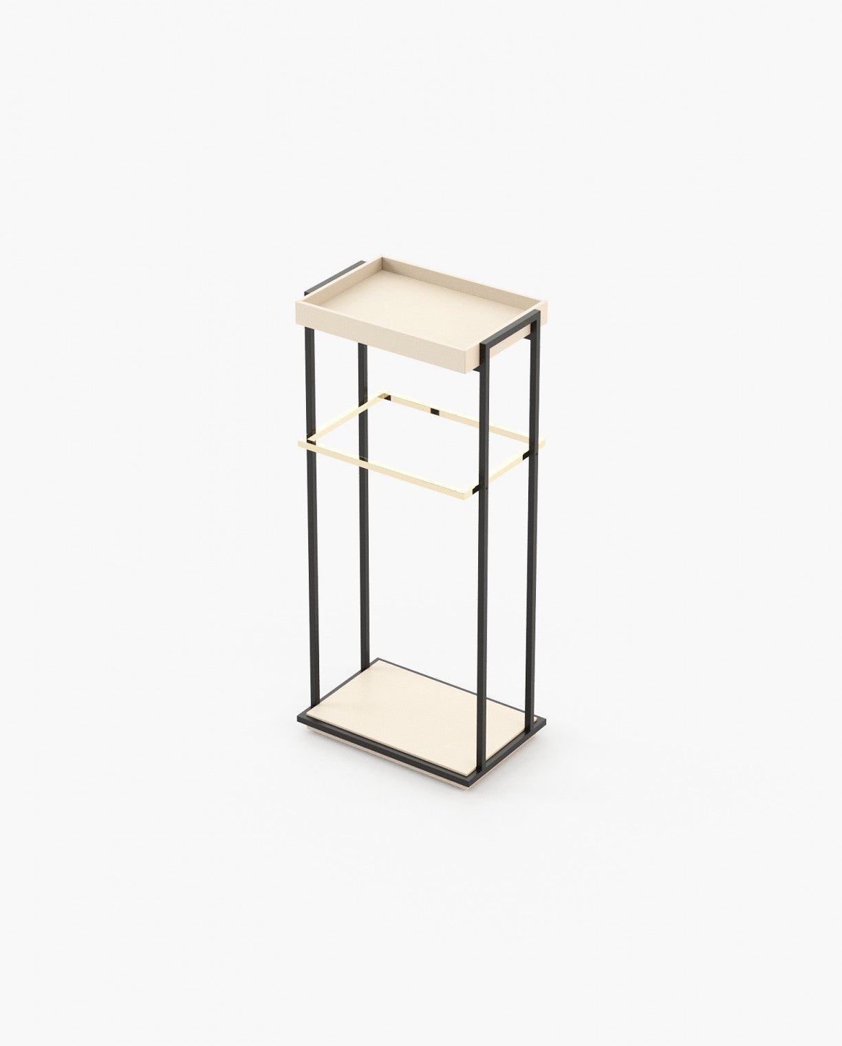 Laskasas TED Coat & Umbrella Stand Moka Lacquer Matte - Araco Interiors