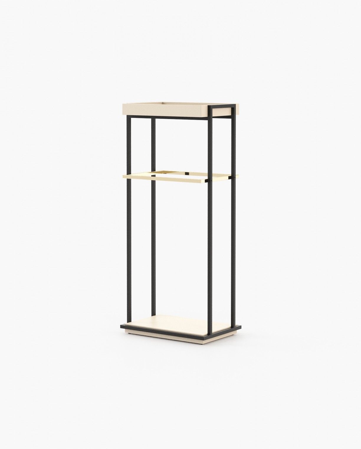 Laskasas TED Coat & Umbrella Stand Moka Lacquer Matte - Araco Interiors
