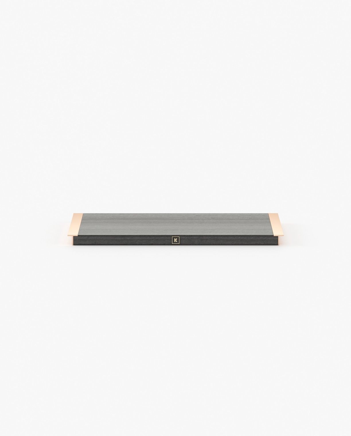 Laskasas TIM tray Storage Unit Grey Eucalyptus Veneer Matte - Araco Interiors
