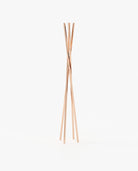 Laskasas TWISTED Coat & Umbrella Stand Copper Polished Stainless Steel - Araco Interiors
