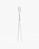 Laskasas TWISTED Coat & Umbrella Stand Polished Stainless Steel - Araco Interiors